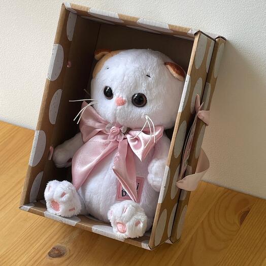 Игрушка КОТИК в подарочной коробке ♥️