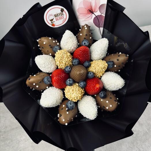 Bouquet "Grace" (Size: S (18-19 flowers))