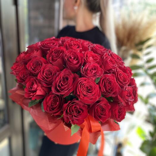 🌷🔥Коробка из 51 розочки