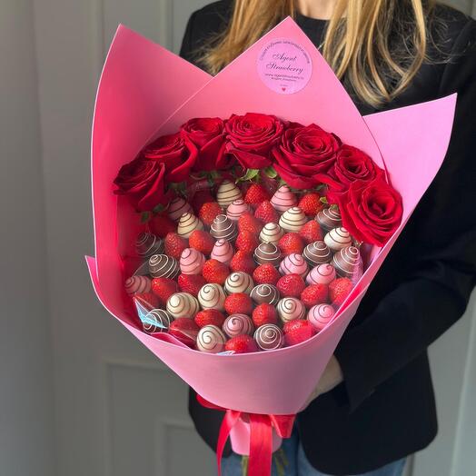 Ramo de fresas "Melody"