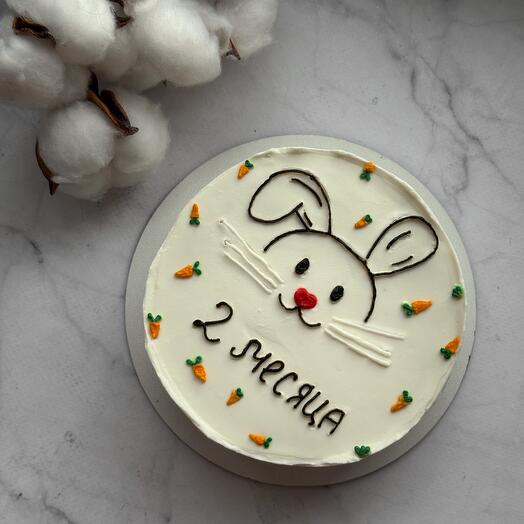 Бенто торт заяц