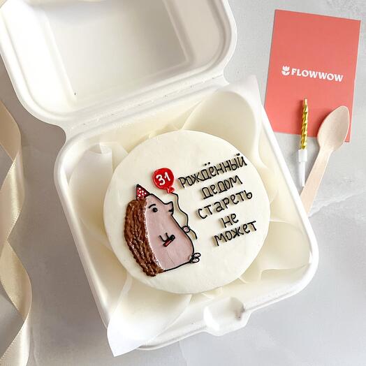 Бенто - торт с юмором для парня, мужа, коллеги, брата
