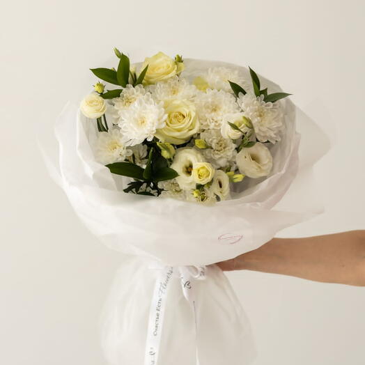 Букет белая нежность