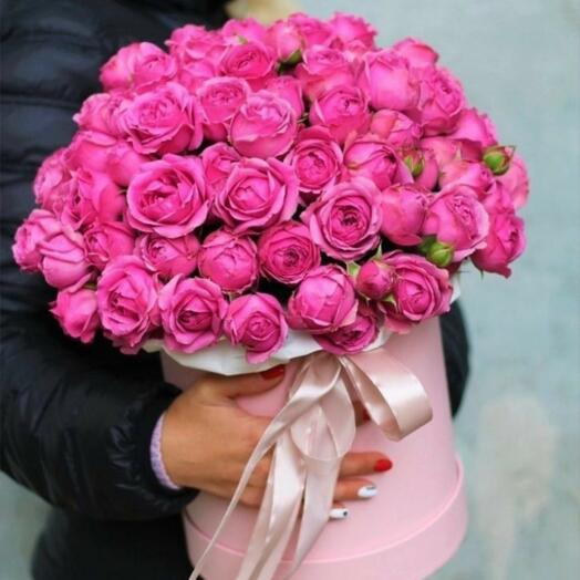 Цветы в коробке