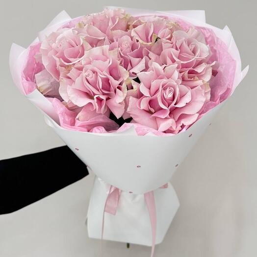 Букет из французских роз «Роскошь»