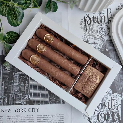 Шоколад для мужчины 🍫 Шоколадные сигары