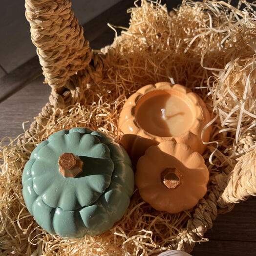 Набор из 2-х свечей «тыквы»