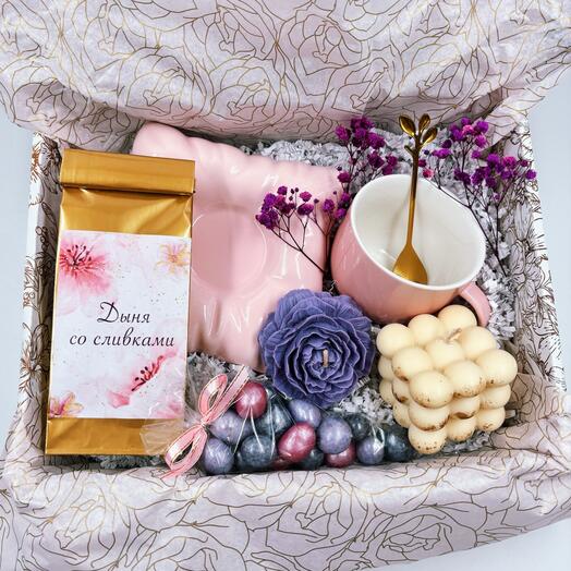 Подарочный набор «Теплый вечер»💝 Новый год, сюрприз, зима, снег, Christmas, tree, wreath, gifts