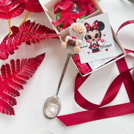 Ложка в подарок для ребенка «Крошка Бу»