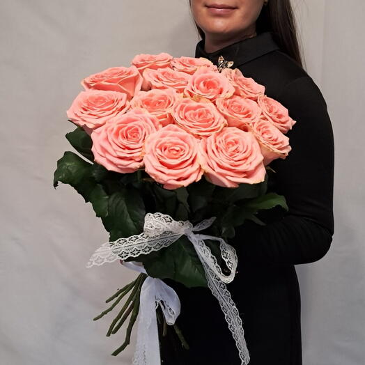 🎀Букет  из розовых роз сорта Софи Лорен