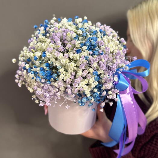 Caja de gypsophila