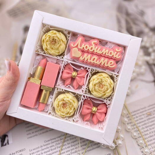 Набор шоколада «Любимой маме 💖»