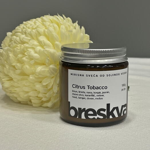 Mirisna sveća "Citrus Tobacco"