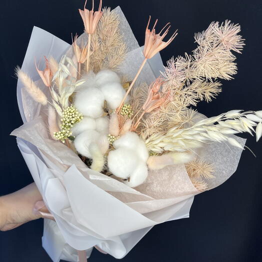 Букет сухоцветов для мамы