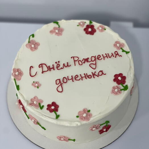 Торт «Красный бархат» для дочери