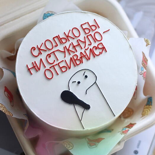 Бенто торт «отбивайся»