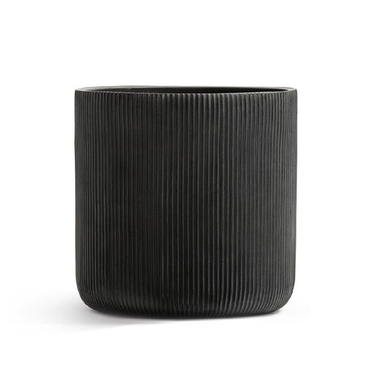 Напольное кашпо для цветов JET 72л Д45 см В45 см цвет Чёрный Антрацит