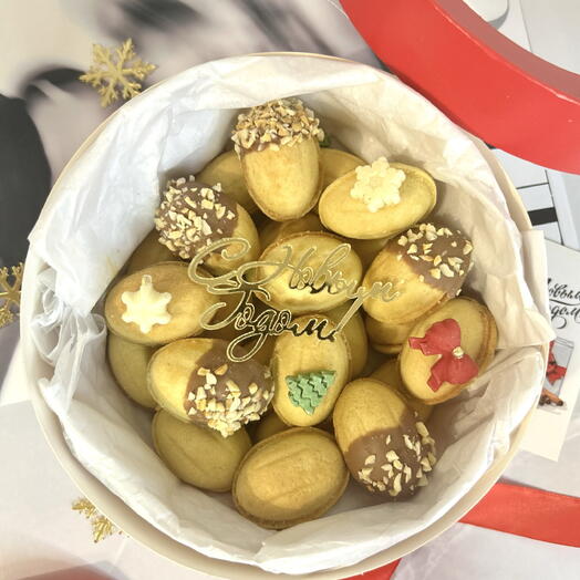 Орешки со сгущенкой классические. Подарок на Новый год. Подарок маме , сестре . Вкус детства . Подарочный набор