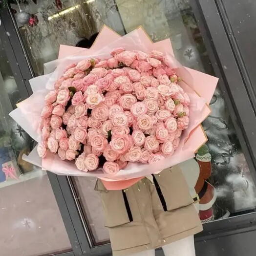 35 кустовых роз 😍😍😍