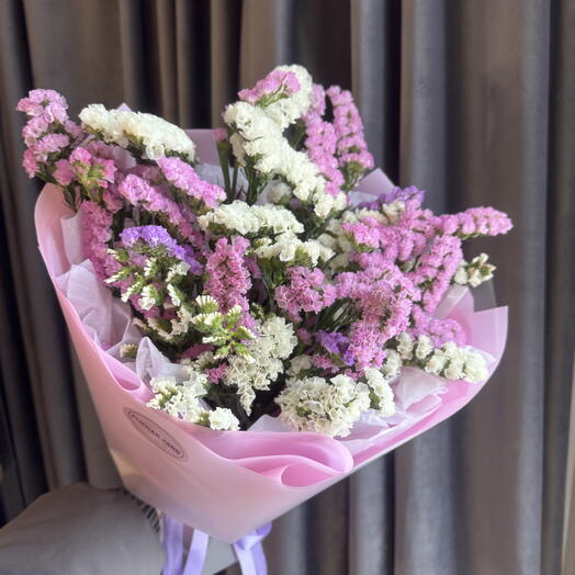 Букет из статицы 🌸 сухоцвет