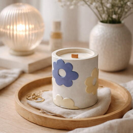 Vela de soja Verano en un frasco  160 ml