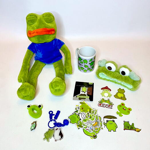 Жабки подарочный набор с лягушками