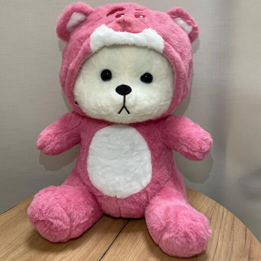 Мишка в костюме медведя