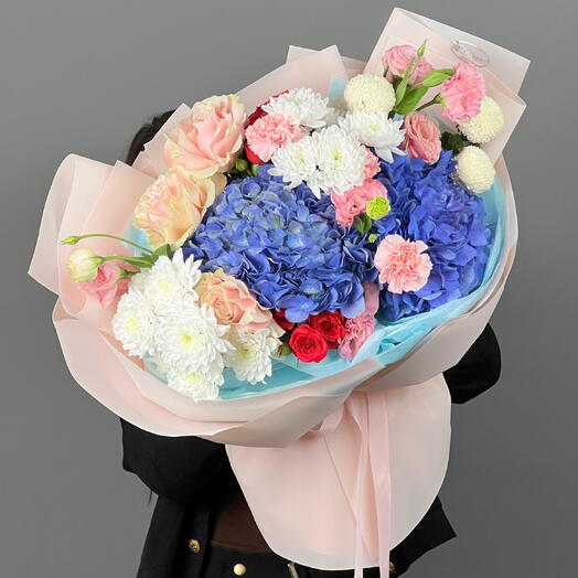 Цветы Букет Art Flowers Цветовой акцент