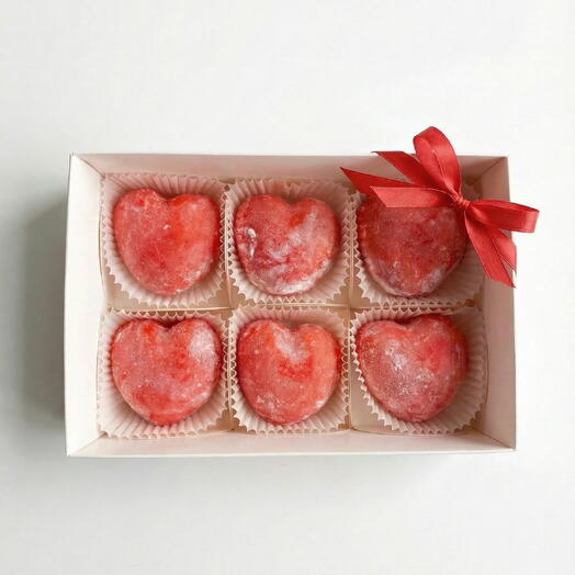 Подарочный набор Моти-Сердца 6шт