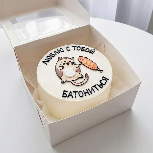 Бенто торт для втрой половинки