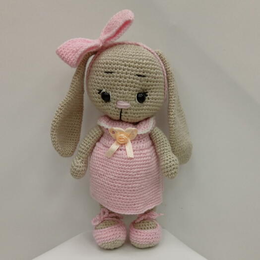 Зайка ручной работы-1