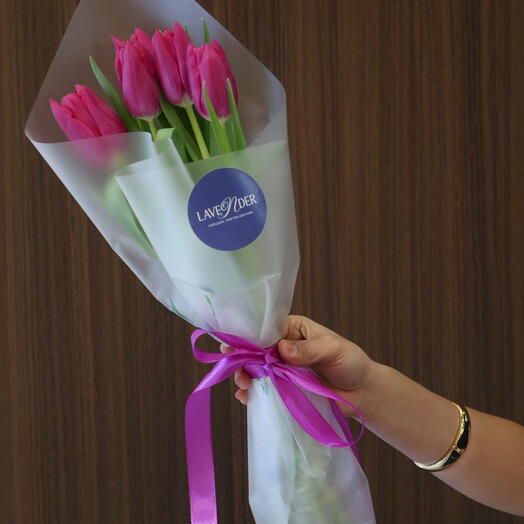 Тюльпаны розовые