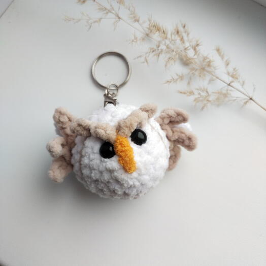 Плюшевый брелок "Совушка"