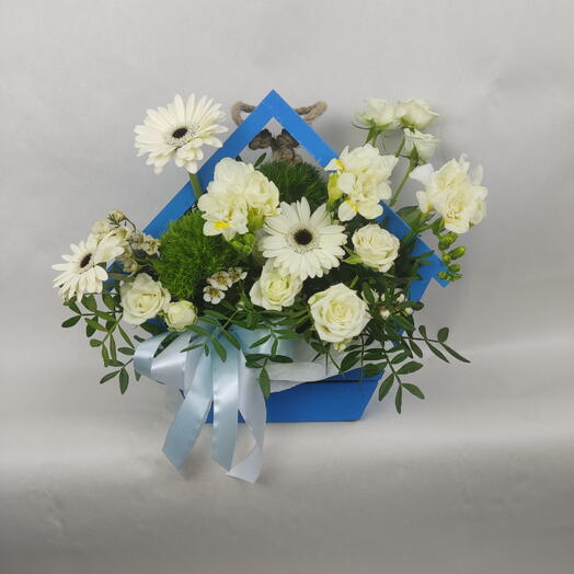 Цветы в ящике " Весенняя прохлада"