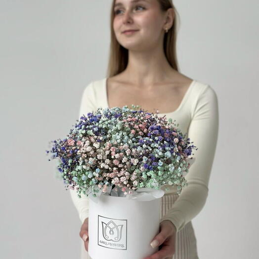 Композиция из гипсофилы микс S