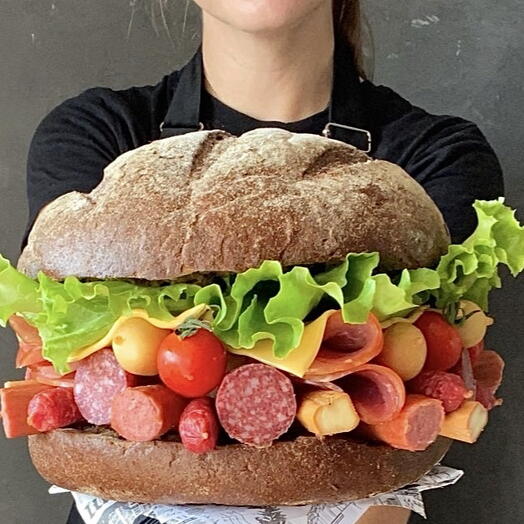 Бургер из закусок «burgers»
