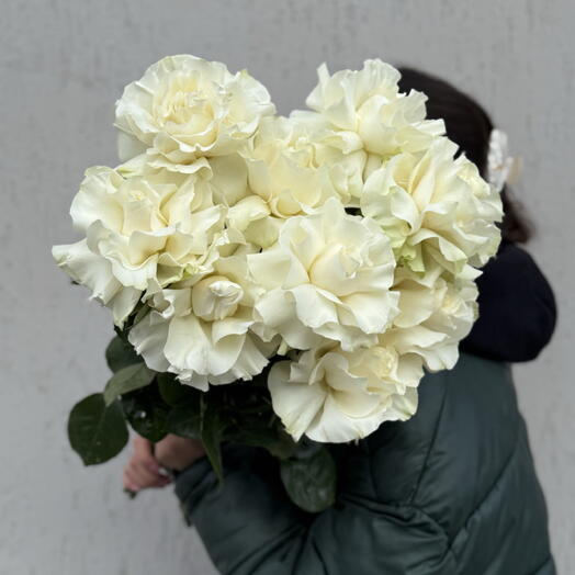 Французские Ажурные Белые Розы