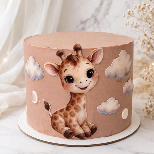 Торт на День рождения 🦒
