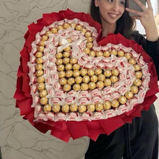 Букет-сердце ️️️