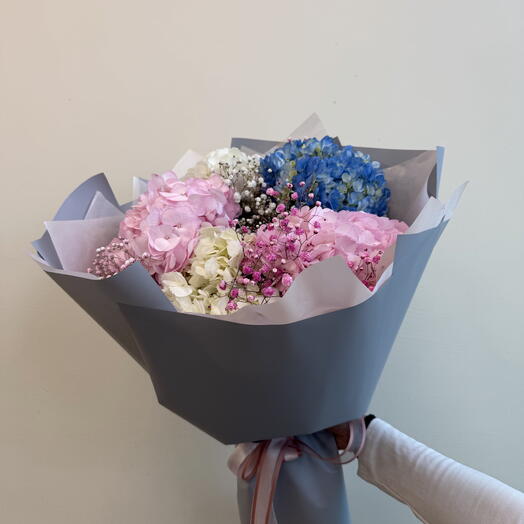 Букет гортензий -5 💐