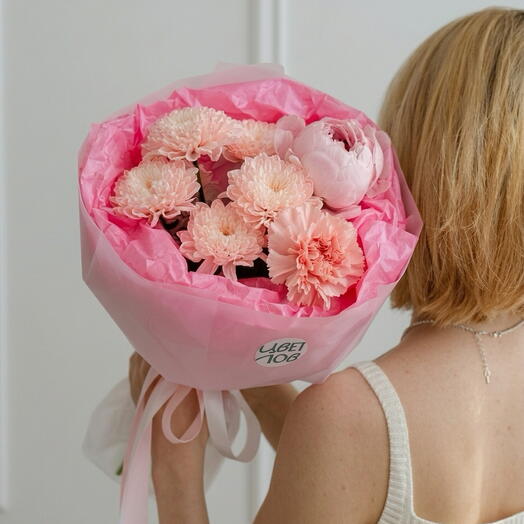 🌸Нежные мгновения с пионом