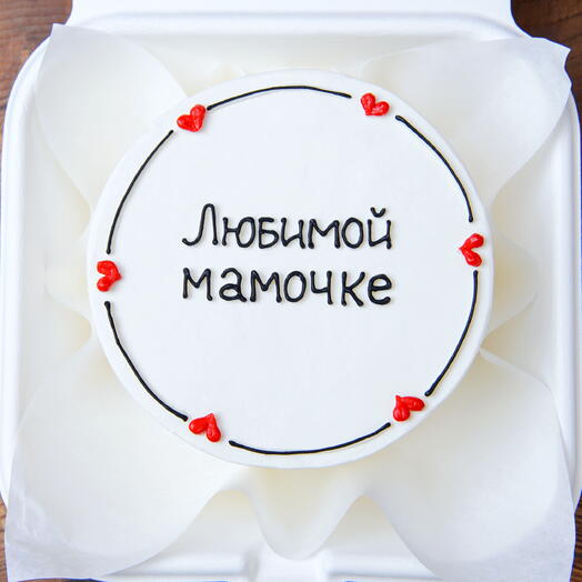 Бенто-торт для мамы на День Рождения - тортик любимой мамочке