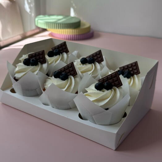 6pcs Cupcakes