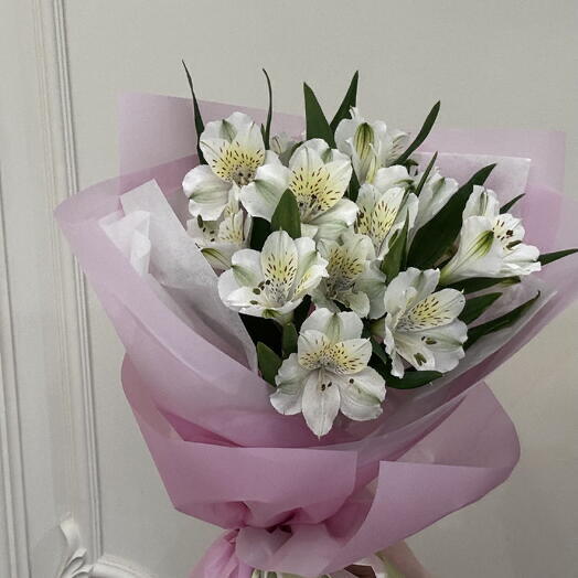 Букет из Альстромерий 🤍🌸