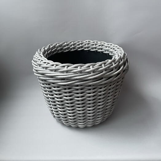 Кашпо 12 л из ротанга