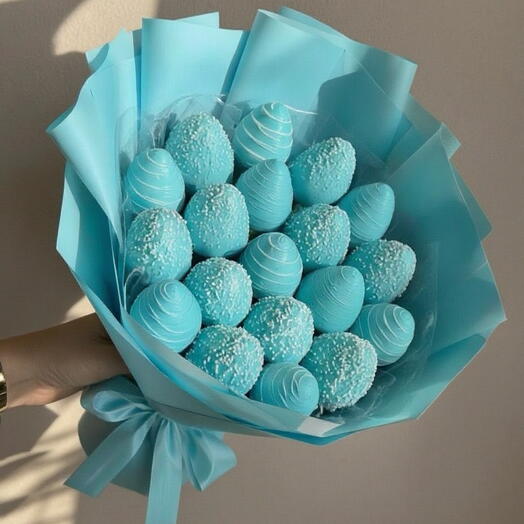 Букет из клубники в шоколаде Tiffany