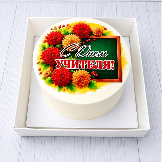 Бенто-торт учителю