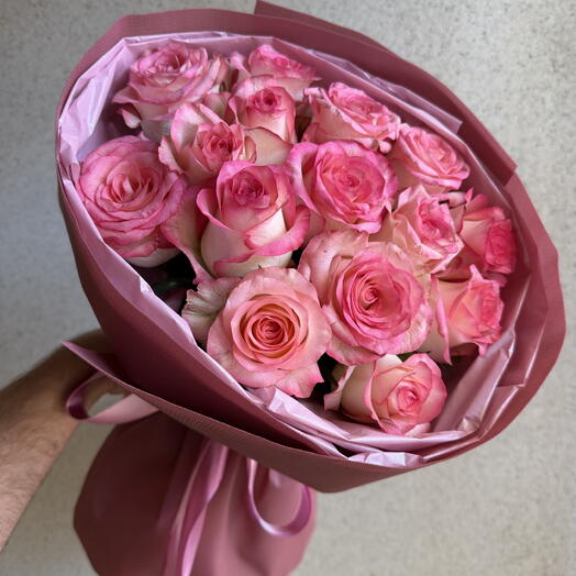 15 малиновых сезонных роз ♥️🌸