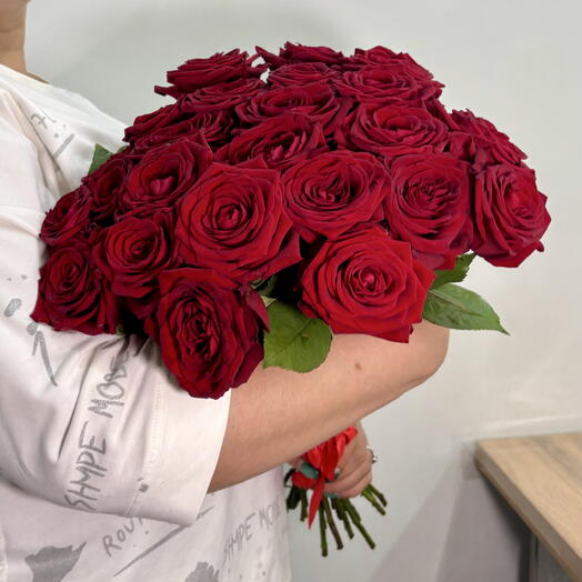 25 красных роз 💋