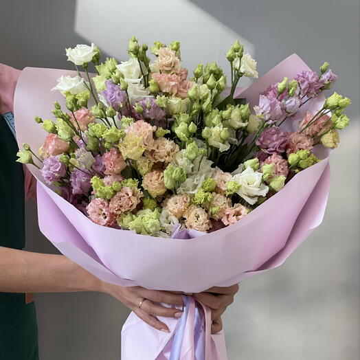 Букет из эустомы 🌸 (25 веток)